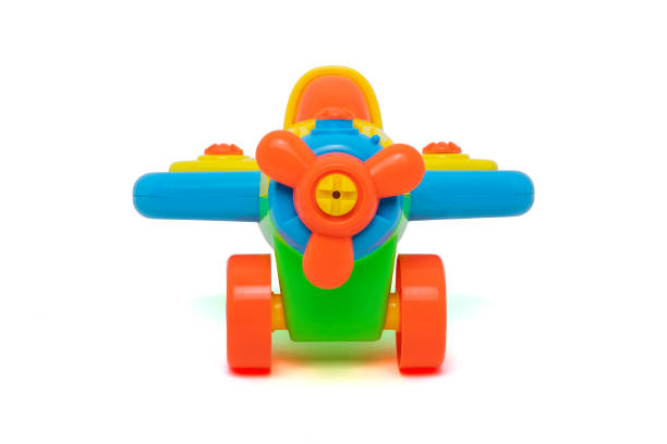 istock little plane for baby on white background 1268372842