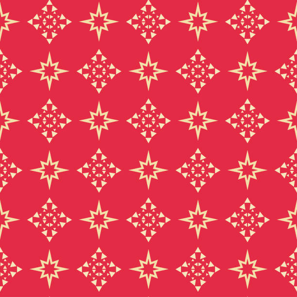 ilustrações de stock, clip art, desenhos animados e ícones de red background pattern. seamless patterns. wallpaper texture. ideal for fabrics, covers, patterns, posters, wallpapers. vector image background - silk textile red backgrounds