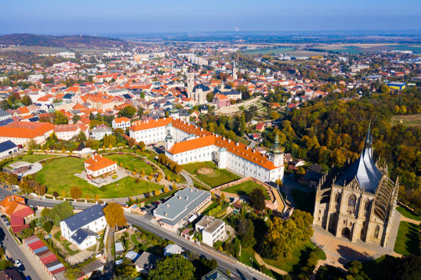 istock View from drone of Kutna Hora 1268404752