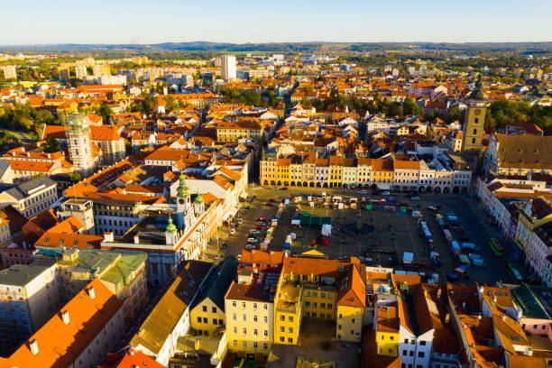 istock Cityscape of Ceske Budejovice 1268404764
