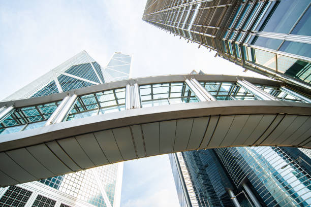 istock Skyscrapers in central Hong kong 1268417737