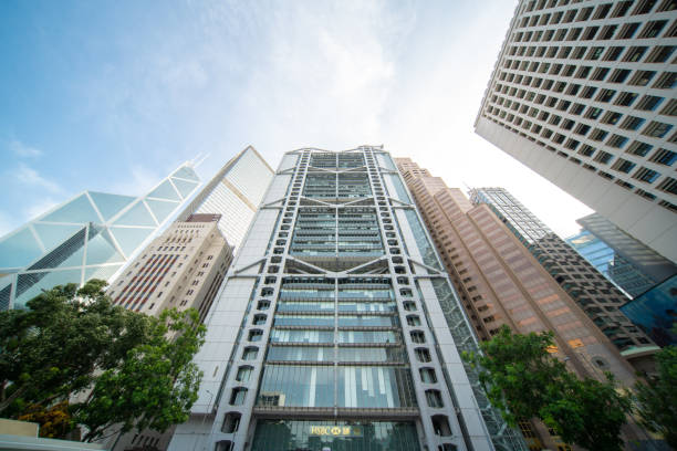 istock Bank headquarters in Hong Kong 1268418654
