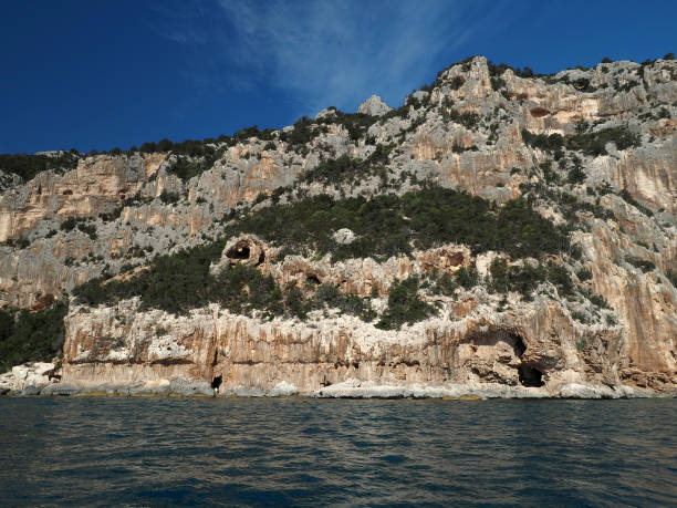 istock orosei gulf cala gonone rocks sea cliffs Sardinia Italy 1268422025