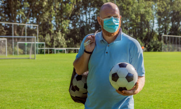 istock Corona practices for a soccer father 1268423028