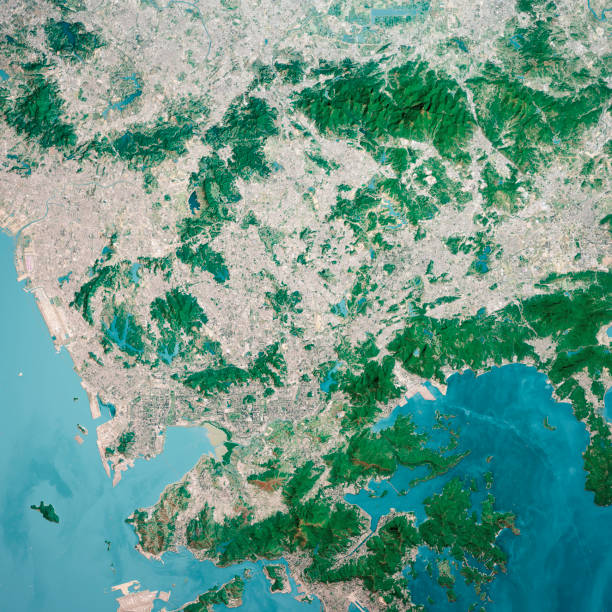 istock Shenzhen 3D Render Aerial Top View From South Jan 2020 1268432367