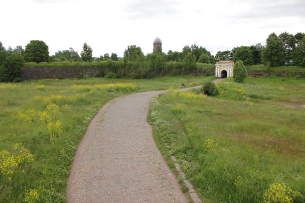 istock Old defensive structures of the time of Peter the great in Vyborg 1268440182