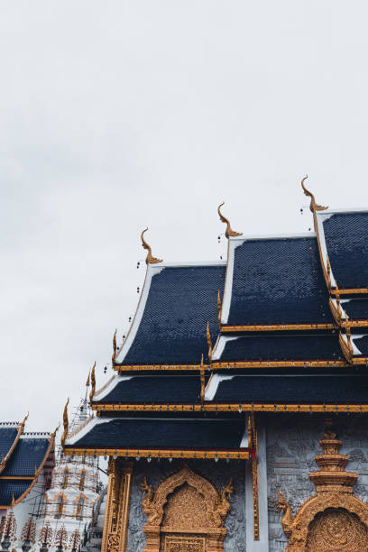 Thailand temple-Wat Ban Den Chiang Mai Pagodas and temples