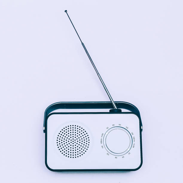 istock Radio receiver. Vintage. Minimal art 1268450873