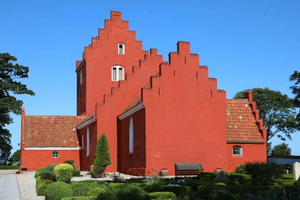 A church tower in Copenhagen