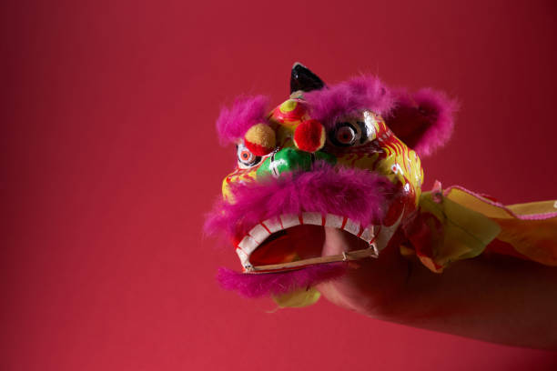 istock chinese Lion Puppets 1268459628