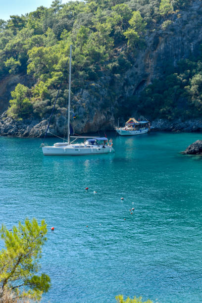 istock Blue voyage. daily boat tours. 1268465392