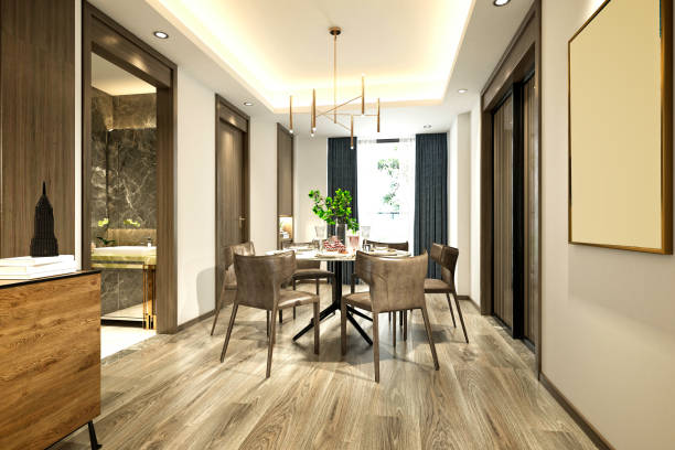 istock 3D Render of Living room 1268467127