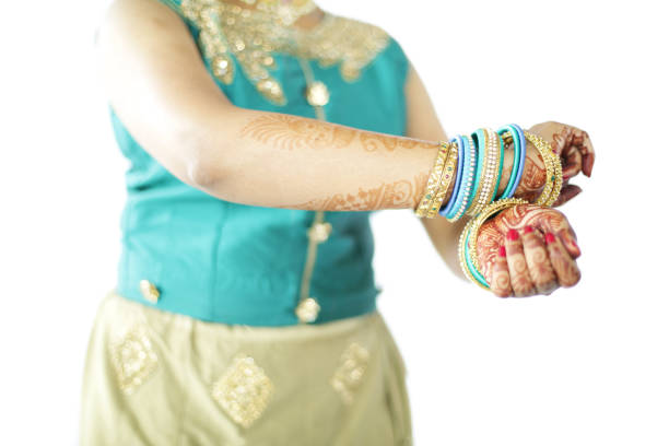 istock Indian Bride in Traditional Dress 1268467414