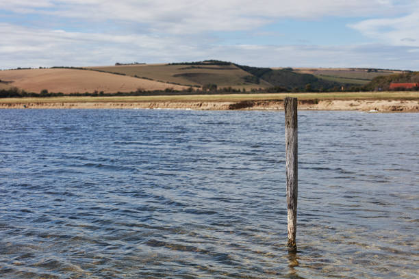 Cuckmere Haven is an area of flood plains in Sussex, England where the river Cuckmere meets the English Channel between Eastbourne and Seaford.
