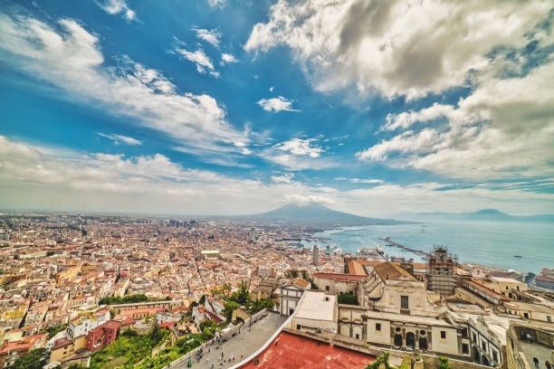 istock Naples  - Vomero - Italy - Mount Vesuvius 1268474834