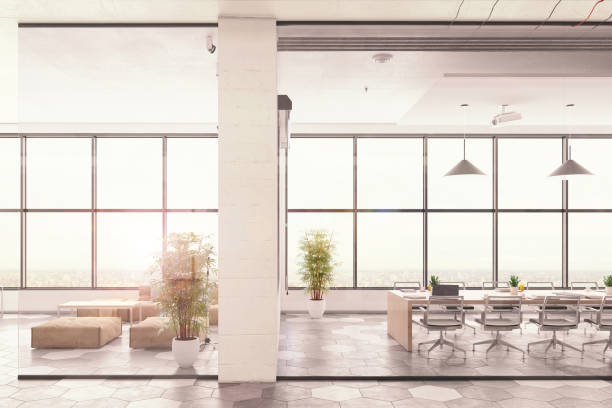 istock Contemporary conference room interior 1268491059