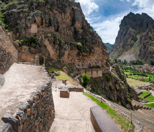 istock The Inca Ruins At Ollantaytambo In Peru 1268499481