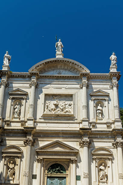 chiesa san rocco a venezia - san rocco foto e immagini stock