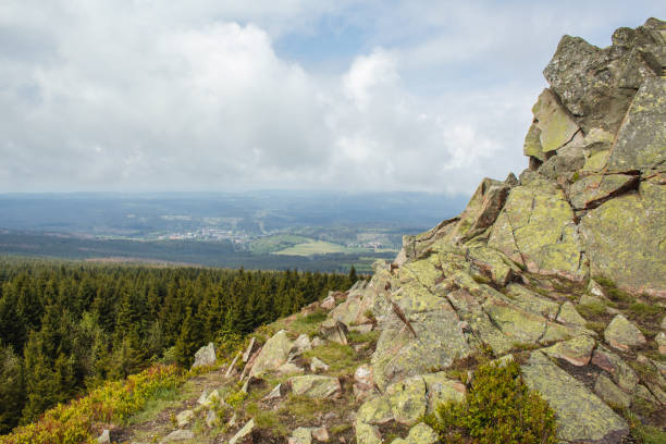 istock View from Wolfswarte (Bruchberg) at Harz Mountains National Park, Germany 1268506220
