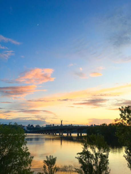istock Dnipro river Motherland monument Kyiv 1268538109