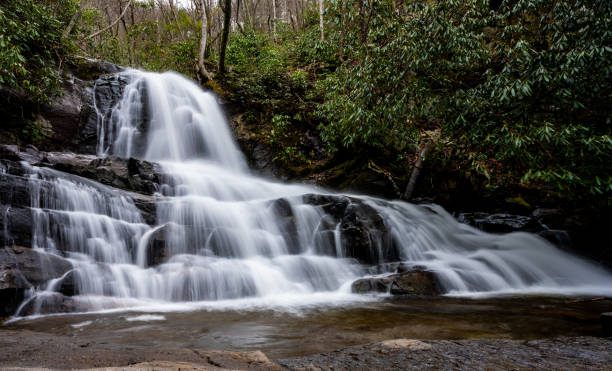 istock Long Exposure of Laurel Falls 1268538909