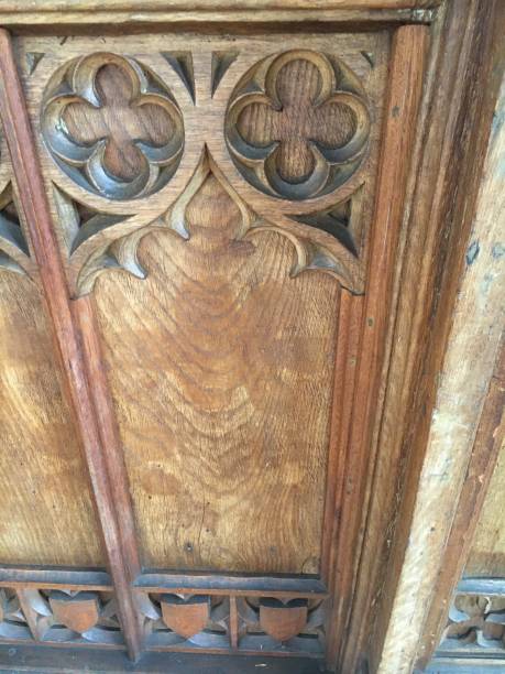 istock Holy Trinity Church Blythburgh Suffolk carvings on the pulpit 1268551250