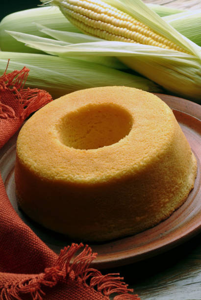 istock Brazilian traditional corn cake. 1268555459