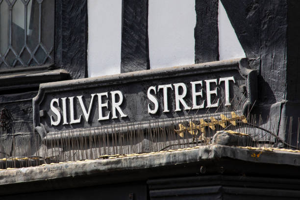 Silver Street in Salisbury, UK