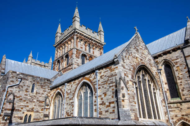 istock Wimborne Minster in Wimborne, Dorset, UK 1268561760