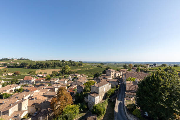 istock Panoramic view of St Emilion, France. 1268564368