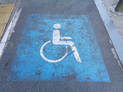 Wheelchair, Parking Sign, Road Signal, Sign, Symbol