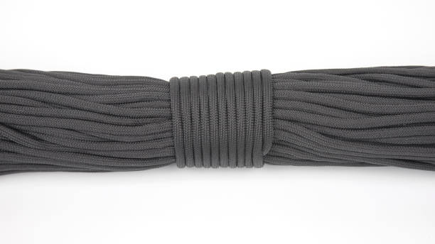 istock coil of dark rope paracord on a white background 1268571208