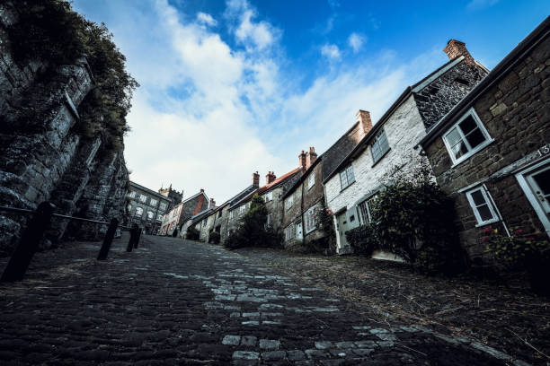 Downhill Street In Shaftesbury, UK
