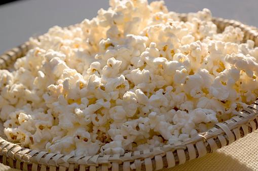 Delicious Brazilian Popcorn is a traditional food for the June winter parties celebration.