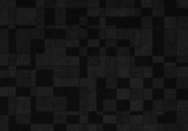 Black texture of Japanese paper