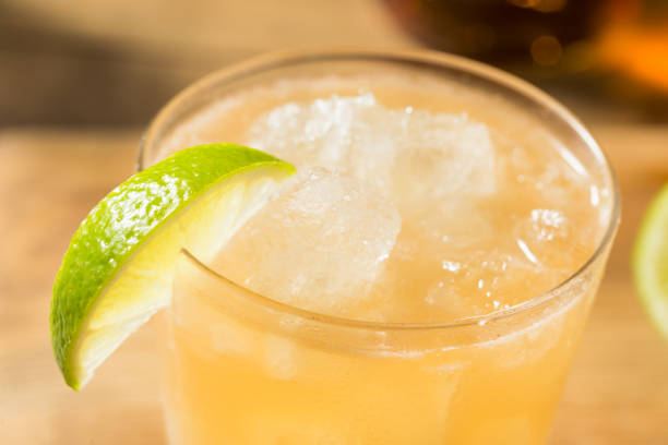 istock Boozy Refreshing Rum Navy Grog Cocktail 1268594171