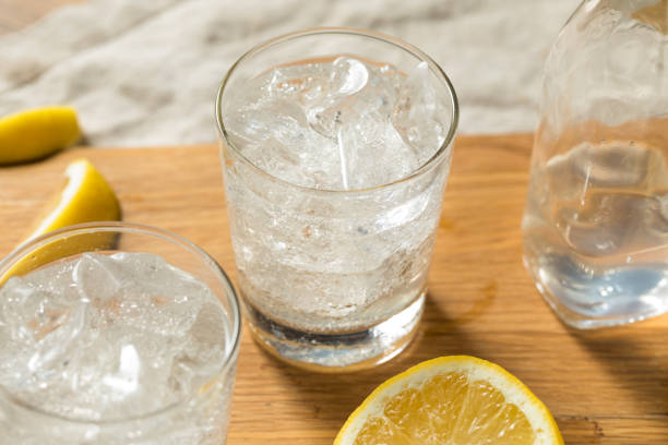 istock Healthy Refreshing Sparkling Lemon Water 1268594301