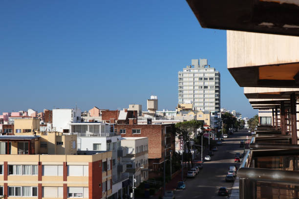 istock The waterfront buildings are a special attraction in Punta del Este 1268605587
