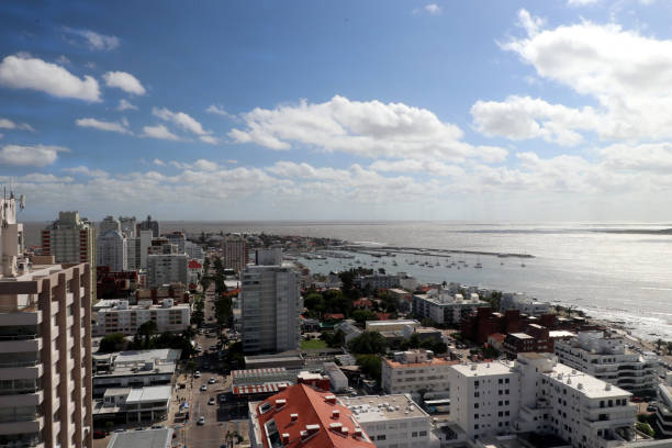 istock The waterfront buildings are a special attraction in Punta del Este 1268607005