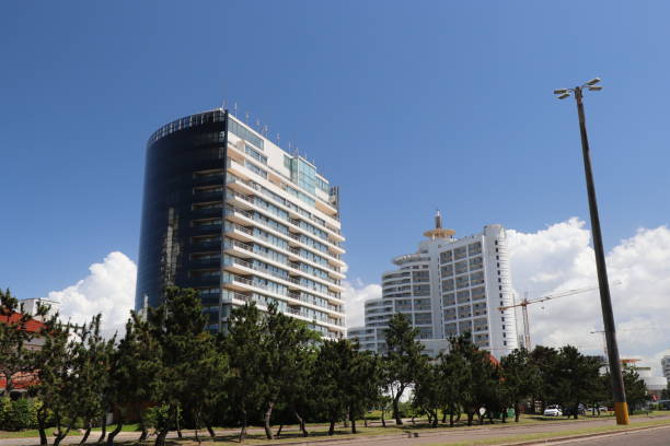 istock The waterfront buildings are a special attraction in Punta del Este 1268607220