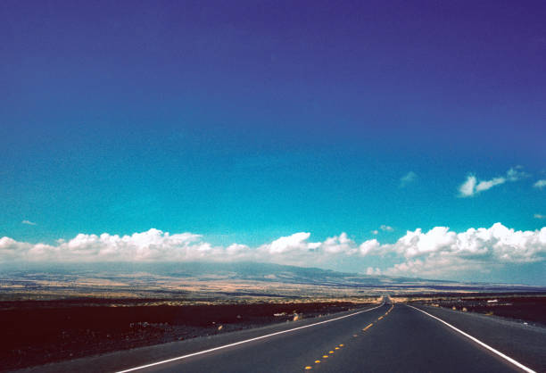 Hawaii - Mauna Loa & Highway - 1990