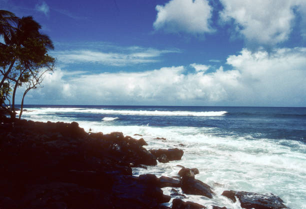 istock Hawaii Big Island - Black Sand Beach - 1990 1268616672