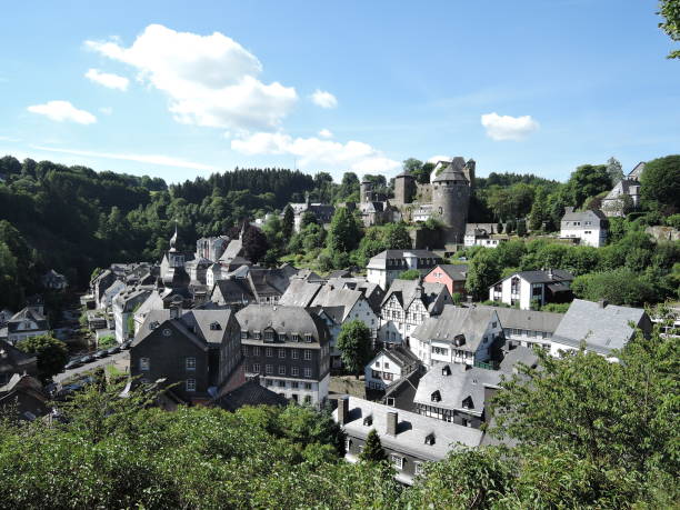 istock Small resort town Monschau in Germany 1268618072