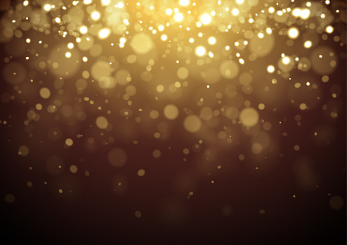 Gold Christmas glitter design background