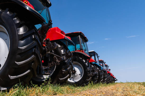 istock Agricultural tractors 1268629927