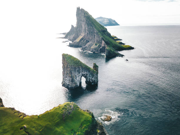 istock Cliff Fjord at faroe islands 1268633400