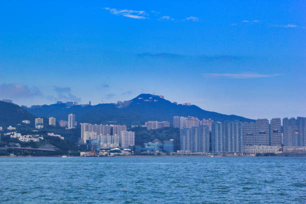 istock sea view by building against sky 1268633441