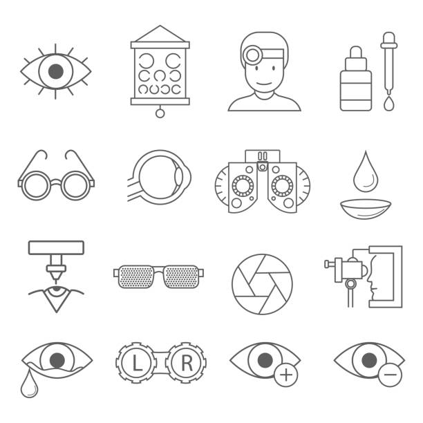 160+ Ophthalmoscope Stock Illustrations, Royalty-Free Vector Graphics ...
