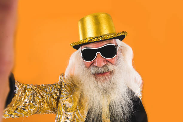 istock Stylish senior man portrait 1268641785