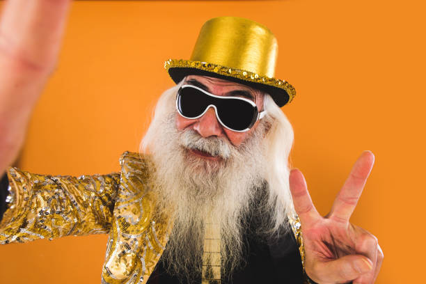 istock Stylish senior man portrait 1268641870